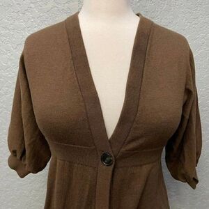 Vince One Button Cardigan 